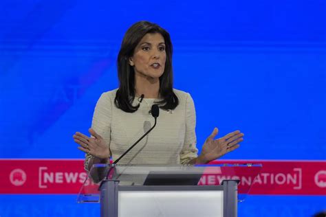 GOP presidential hopefuls target Nikki Haley more than Trump, and other moments from the debate